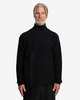 Yohji Yamamoto Pour Homme Ribbed Turtleneck T-Shirt - Black - Thumbnail 1