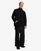 Yohji Yamamoto Pour Homme Ribbed Turtleneck T-Shirt - Black - Thumbnail 6