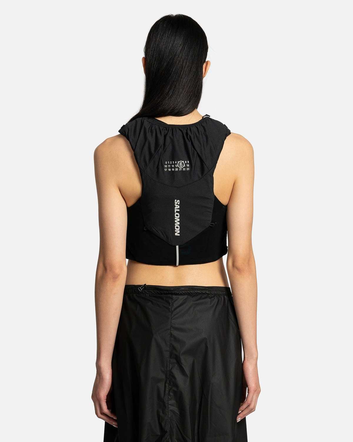MM6 Maison Margiela Salomon ADV Skin 5 Vest - Black | Garmentory