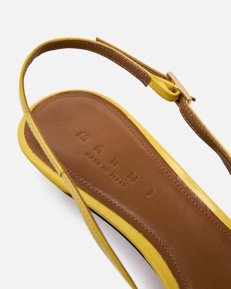 Marni Sling Back shoes - Lemon | Garmentory