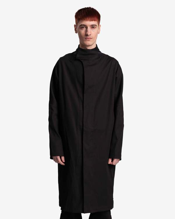 【りんご］_ J.L-A.L_ APERTURE TRENCH BLACK _J.L-A.L_ Split Trench - Black | Garmentory