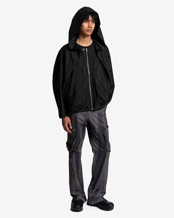 JiyongKim SUN-BLEACHED DRAPED POCKET TROUSERS – 082plus