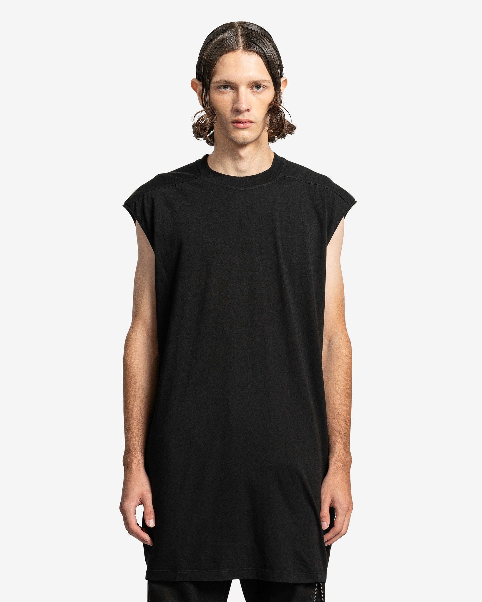 Rick Owens Tarp T-Shirt - Black | Garmentory