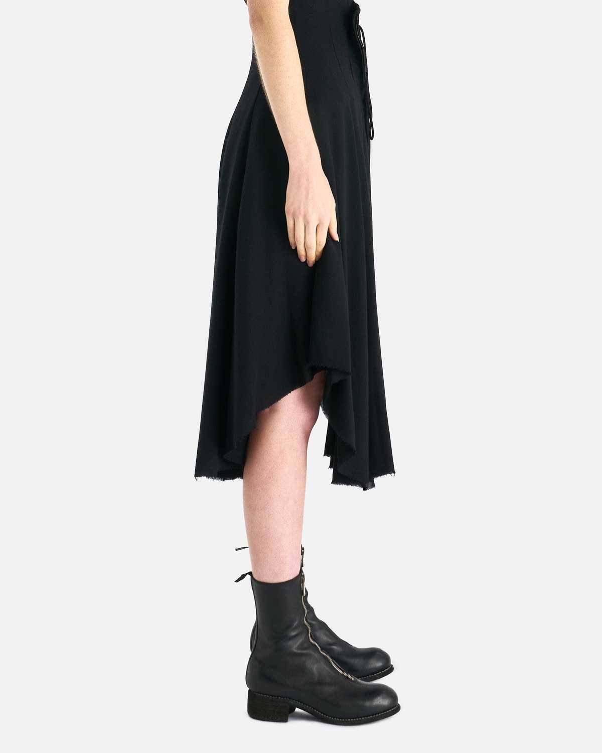 Y's U-Lace Up Skirt - Black | Garmentory