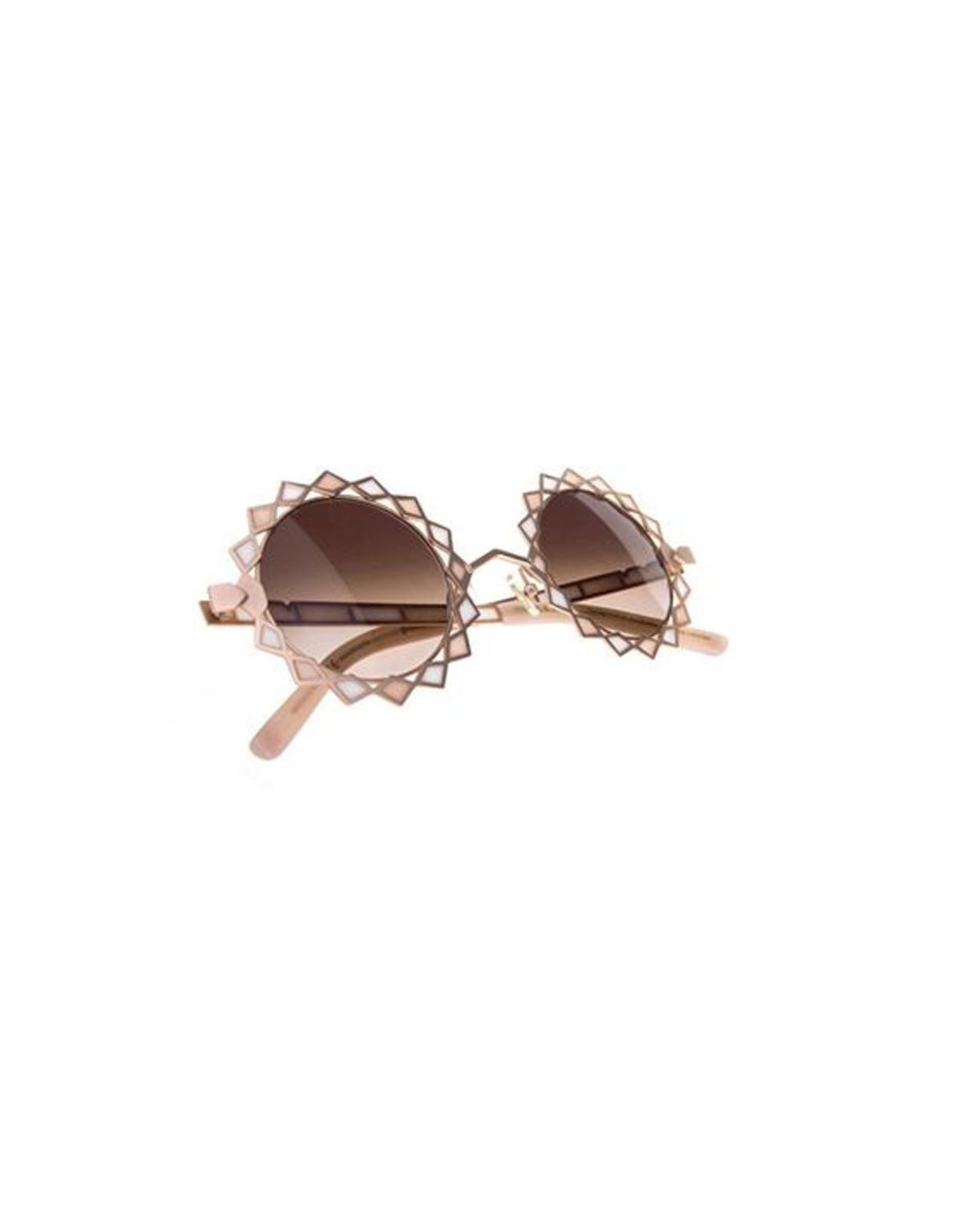 Pared Moon + Stars Sunglasses - Blush | Garmentory display picture 2
