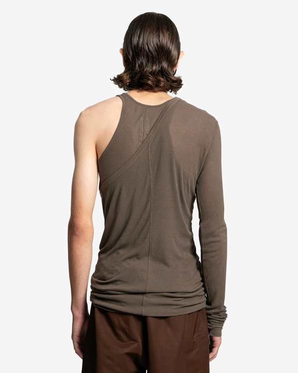 Rick Owens Ziggy Banana Tank - Dust | Garmentory