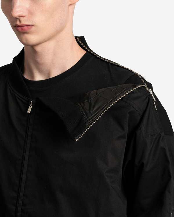 FFFPOSTALSERVICE Zip MA-1 Jacket - Black | Garmentory