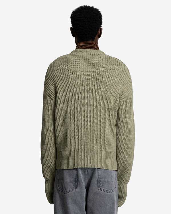 Our Legacy Quotidin Wool Zip Wrap Cardigan - Refined Green