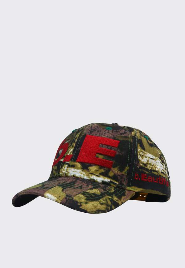 b.eautiful b.E Hat - Real Camo/Red | Garmentory