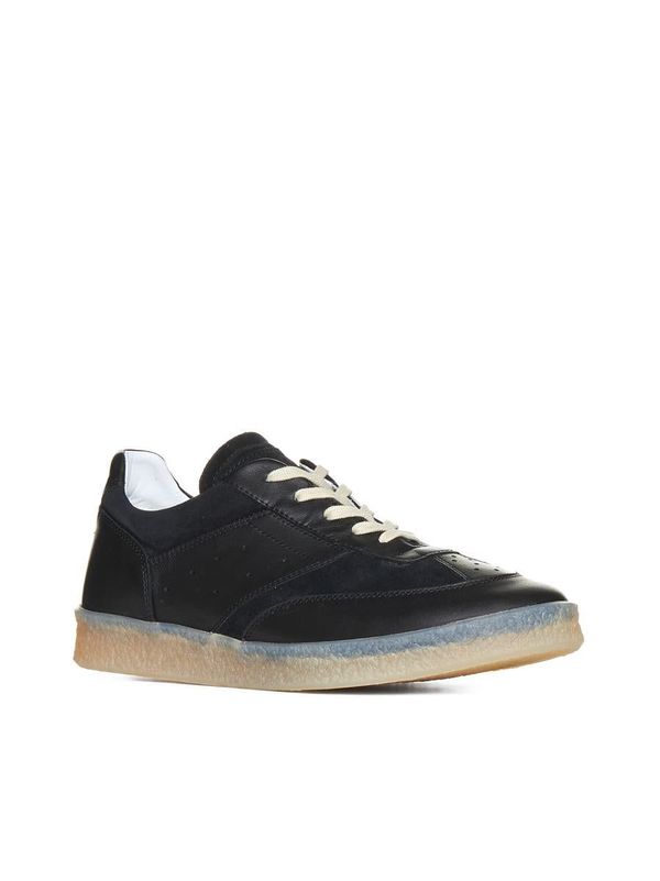 White Low Top Basket Mm6 MM6 Maison Margiela Sneakers Black Garmentory