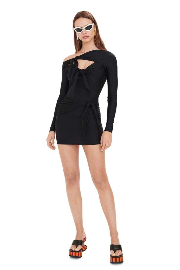 Simon Miller X Mango Reef Dress - Black | Garmentory