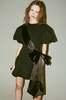 Sandy Liang Filenes Dress - Black - Thumbnail 4