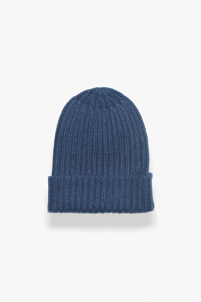 NEW HURRAY women\'s cashmere sailor beanie in regatta Hurray Cashmere Sailor Beanie main image 4