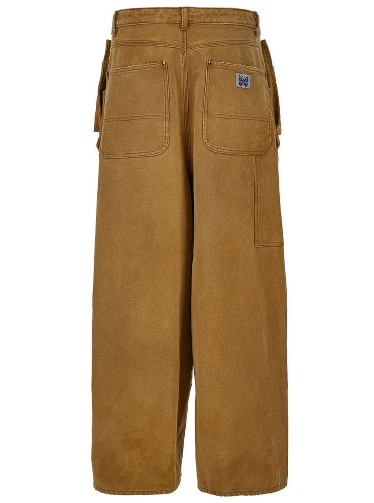 Needles H.D. Apron 16oz Cotton Canvas Pant - Yellow | Garmentory