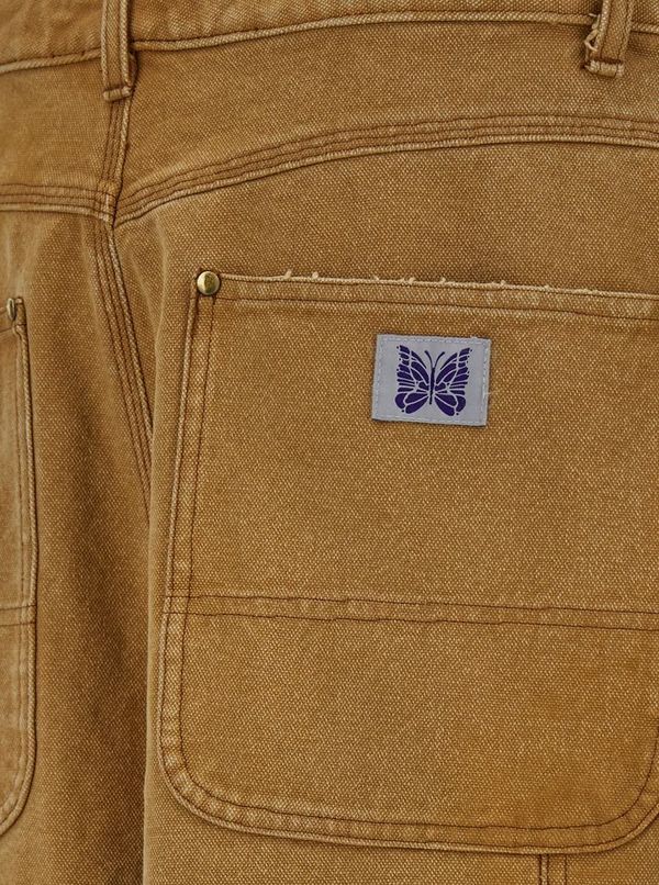 Needles H.D. Apron 16oz Cotton Canvas Pant - Yellow | Garmentory
