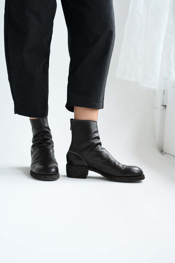 Guidi 796Z Back Zip Boots - Dark Brown | Garmentory