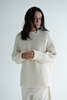 Lauren Manoogian Rib Saddle Crewneck - Raw White - Thumbnail 4