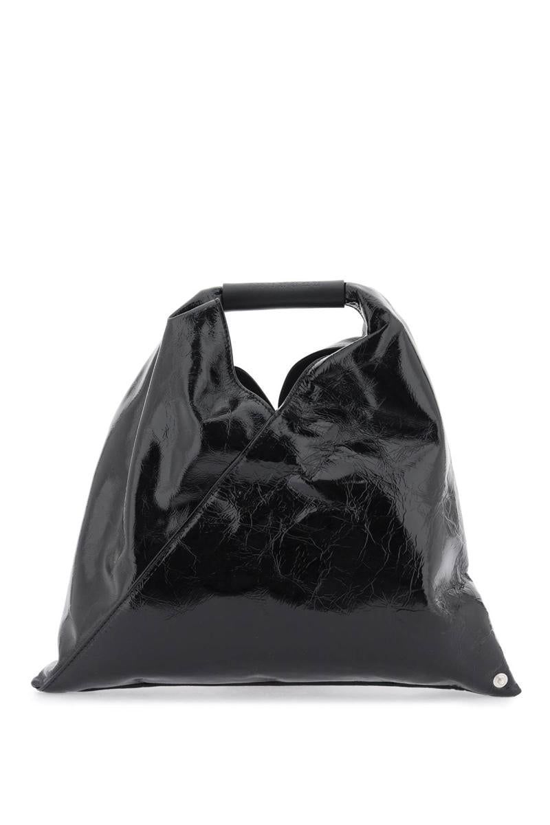MM6 Maison Margiela leather small japanese bag - Black