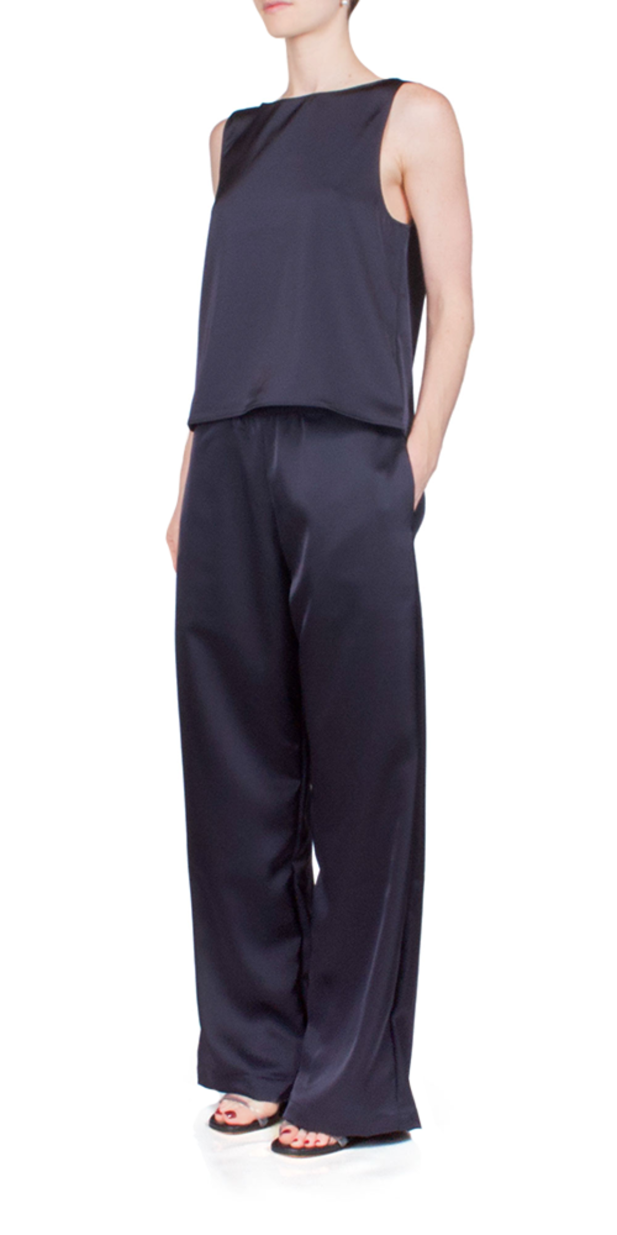 Leset Barb Pocket Pant - Midnight | Garmentory display picture 1