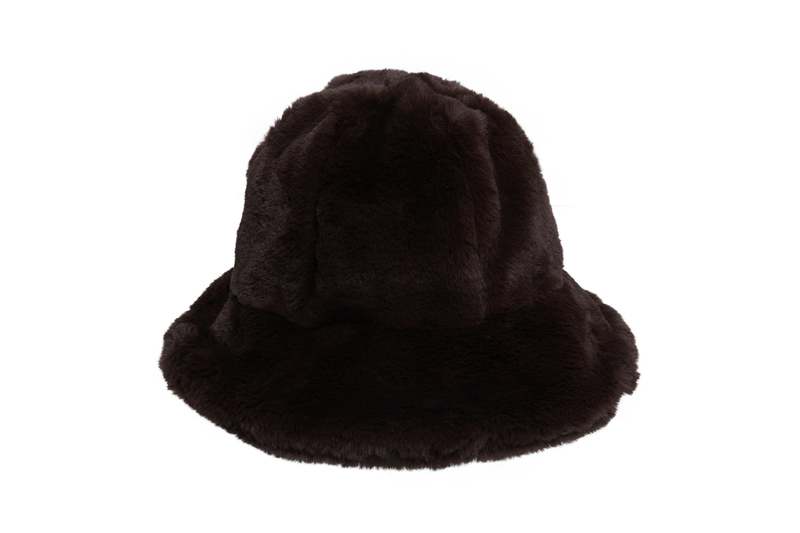 Sierra Hat in Mink Faux Fur | Garmentory display picture 2