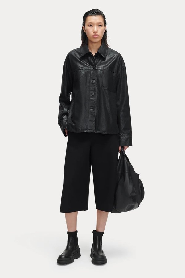 Rachel Comey Duras Jacket Coated Salinas Denim - Black Rachel Comey Duras Jacket Coated Salinas Denim - Black