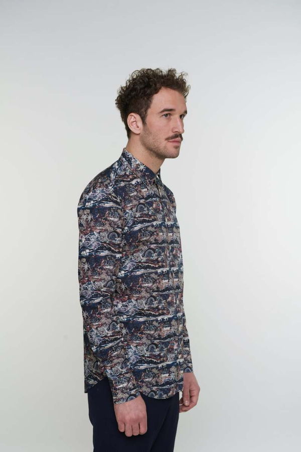 Delikatessen Feel Good Tana Lawn Fabric Shirt - Finest Liberty 