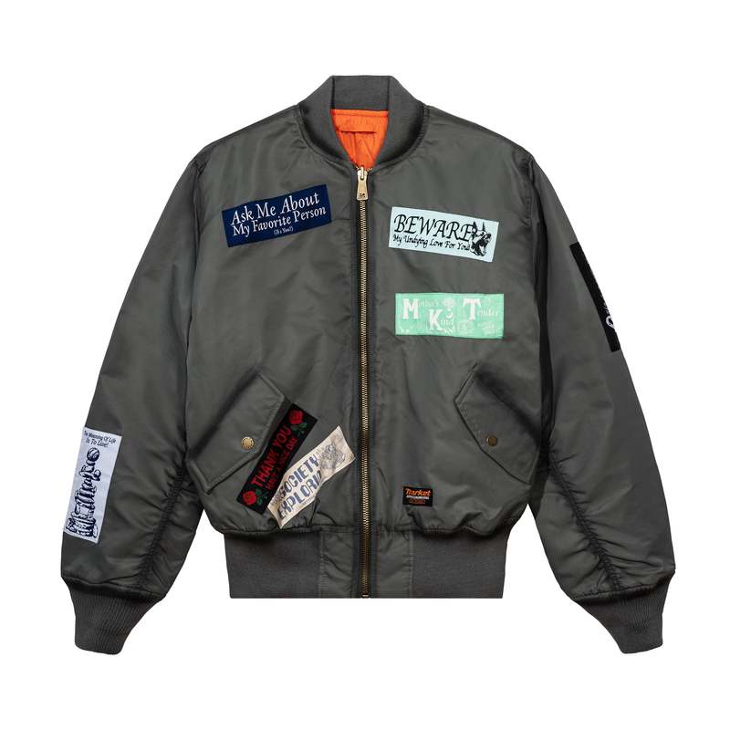 MARGINS FLIGHT JACKET - FERN | Garmentory