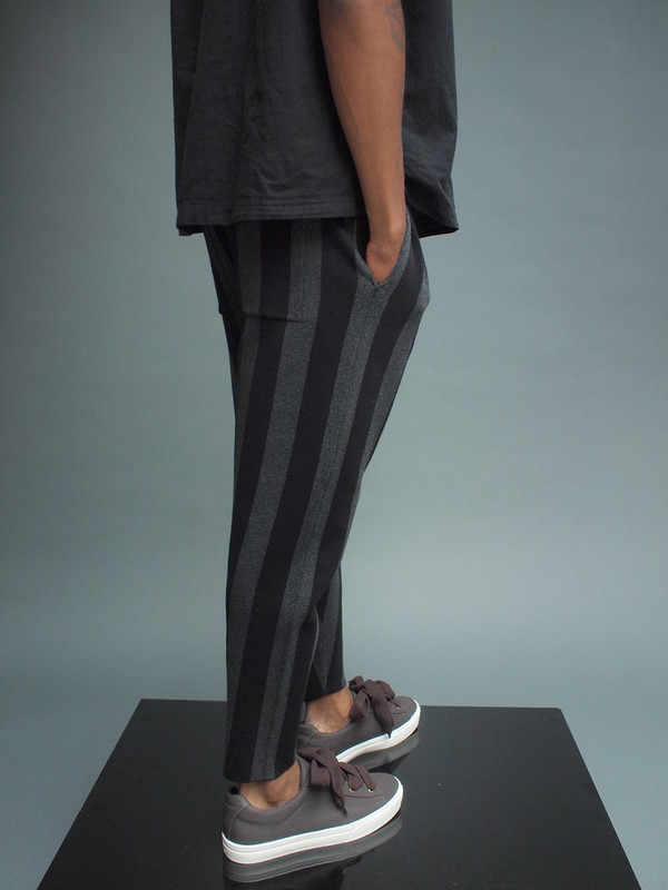 THE WIDE STRIPED KNIT PANT
