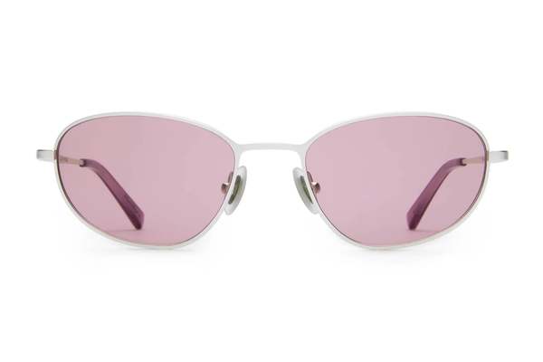 Crap Eyewear The Perma Joy Sunglasses - Matte Chrome/Lilac  display picture 1