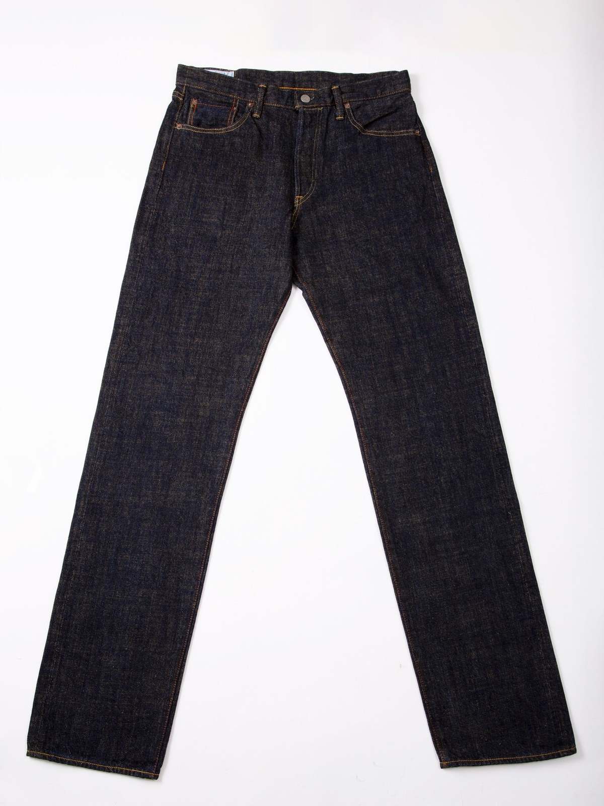 Tanuki Slim Straight Soga 15oz Jeans - black | Garmentory