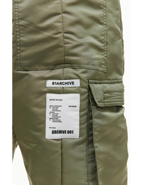 B1archive cargo trousers - Khaki