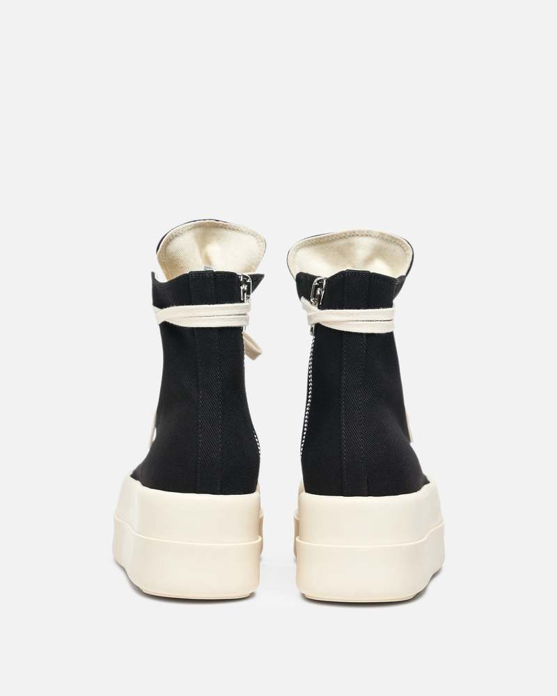 【正規店出品】RICK OWENS MEN MEGA BUMPER SNEAKERS BLACK/MILK Buy Rick Owens DRKSHDW Mega Bumper 'Black Milk' - DU02C5831