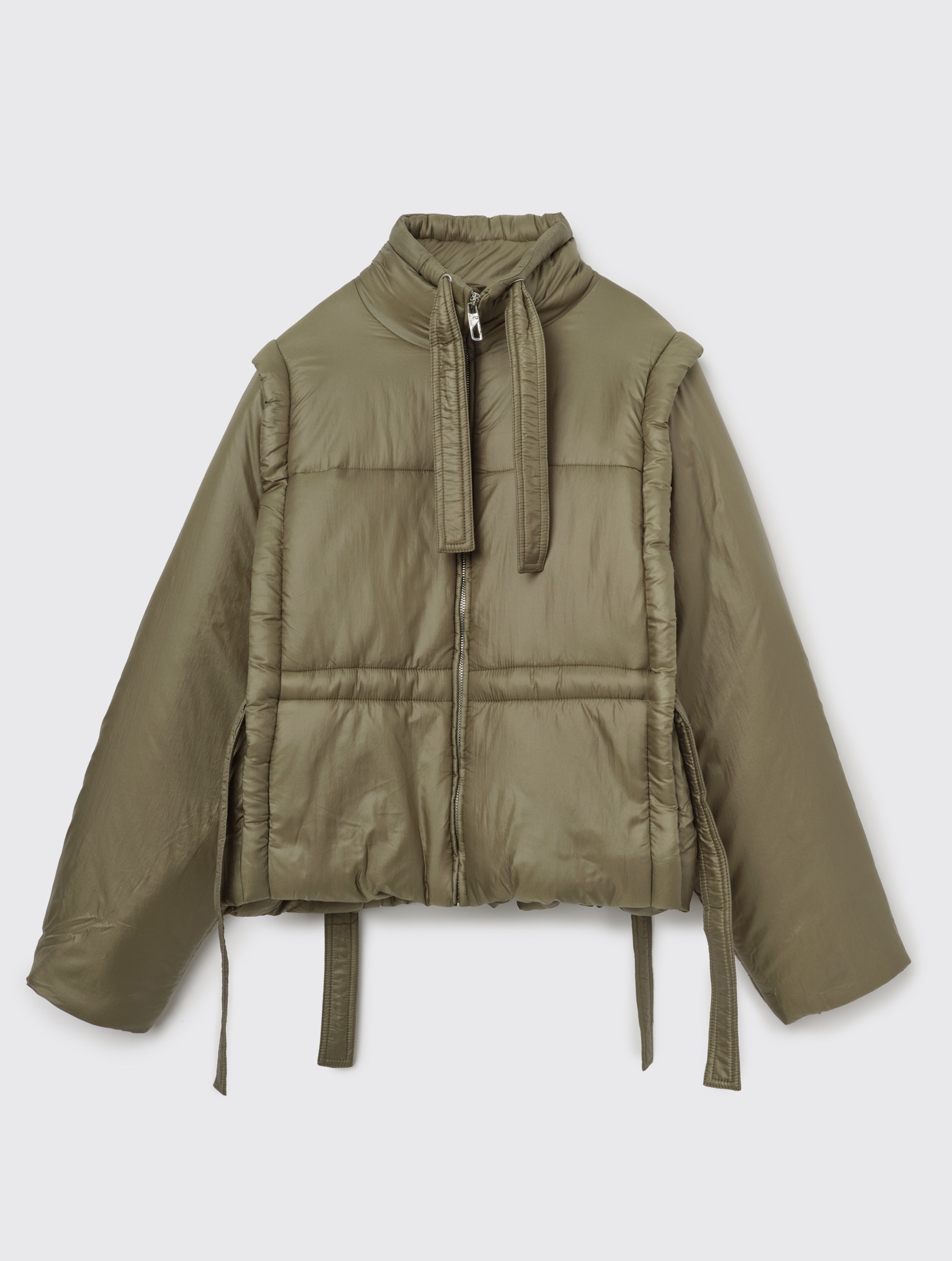 Ganni-Shiny-Quilt-Vest-Jacket-