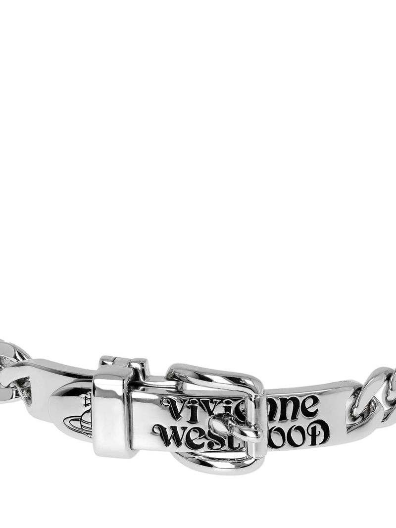 Vivienne Westwood｜ AUGUSTINOチョーカー　シルバー Vivienne Westwood Man Augustino Chain Choker - Silver