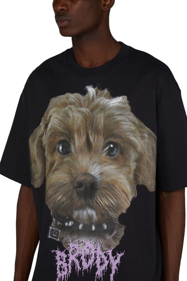 Acne Studios Brody T-shirt - Faded Black | Garmentory
