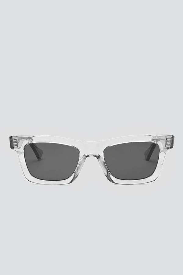 Unisex Assembly Acetate Krakow Sunglasses - Clear