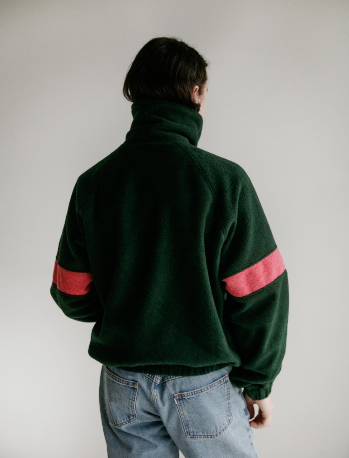 Gosha Rubchinskiy Fleece Track Top - Green | Garmentory