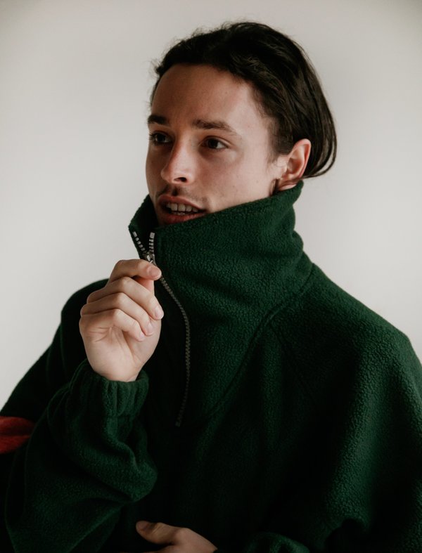 Gosha Rubchinskiy Fleece Track Top - Green | Garmentory
