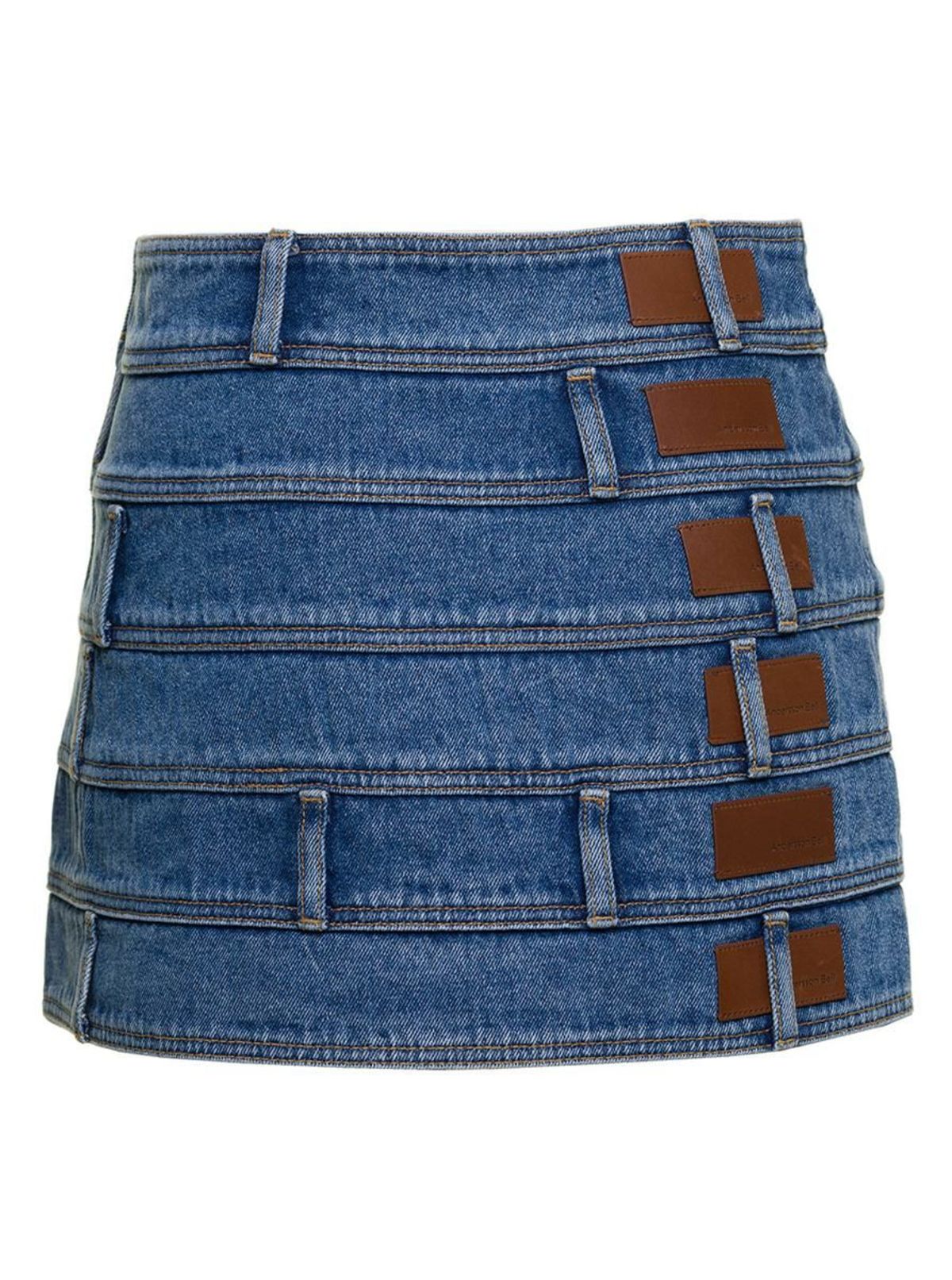 【完売間近】ANDERSSON BELL Dua Multi-Waisted Denim Skirt Andersson Bell - DUA MULTI WAIST DENIM SKIRT | HBX
