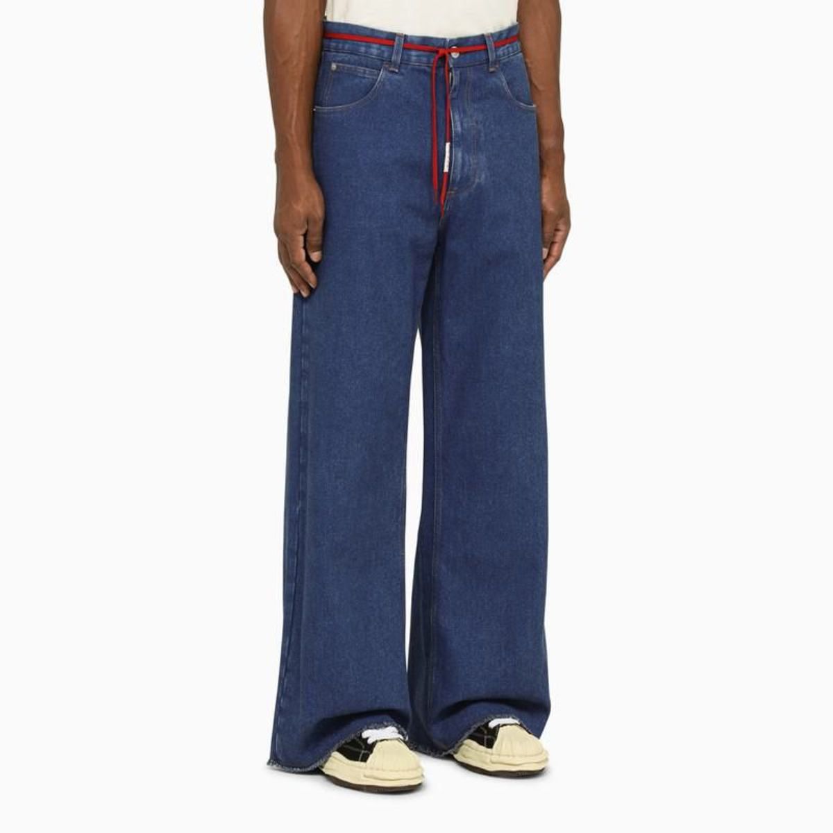 Marni-denim-jeans-with-a-strap