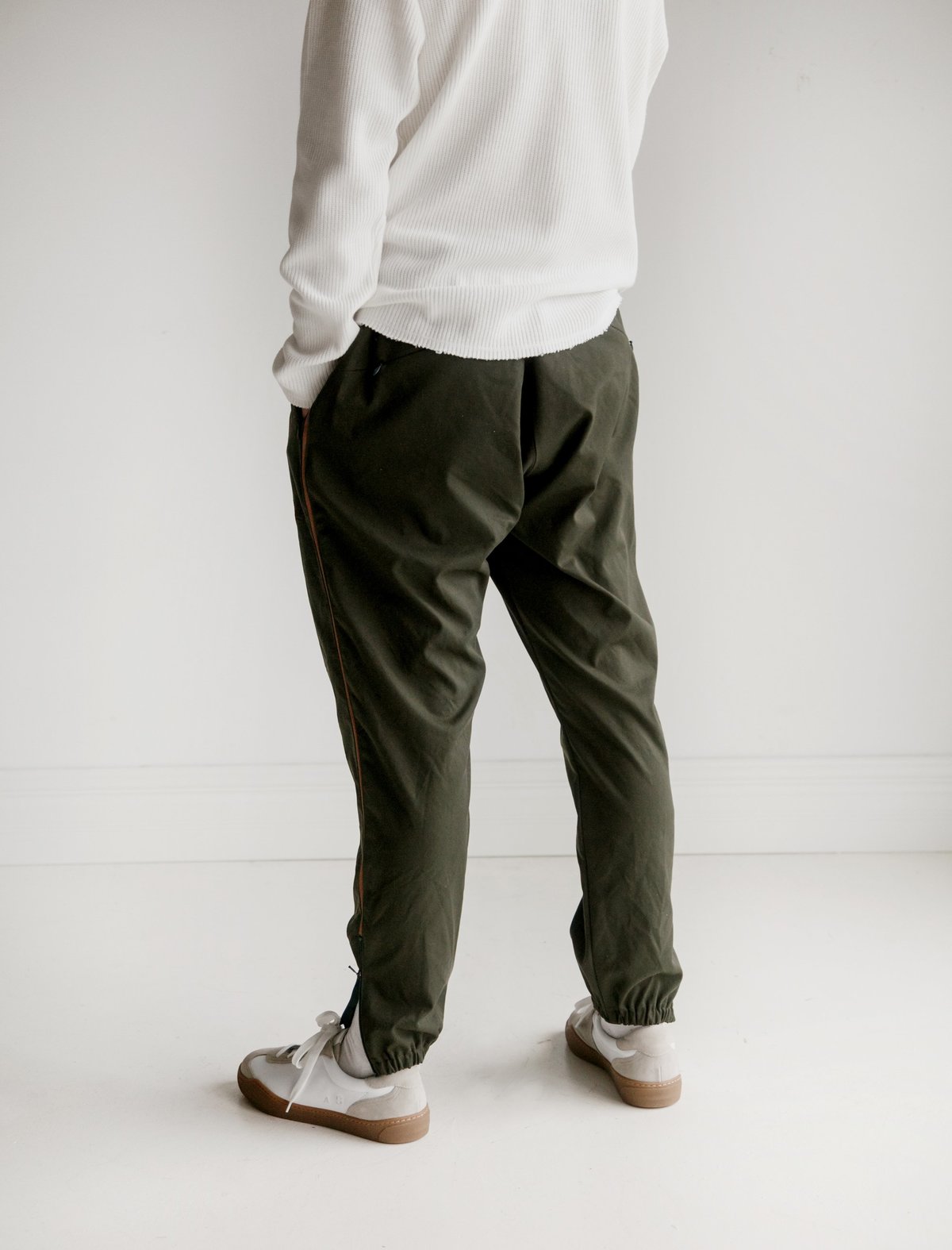 Needles Mens Side Line Seam Pocket Easy Pant - Olive | Garmentory