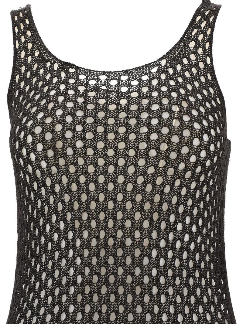 dion lee mesh dress Dion Lee Barball Open-Back Beaded Mesh Midi Dress In Orange - 85% Off