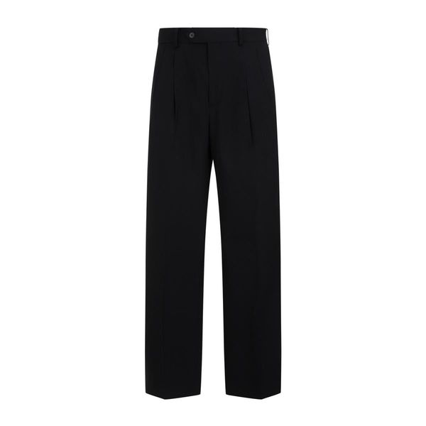 AURALEE LIGHT WOOL MAX GABARDINE TWO-TUCK SLACKS PANTS | Garmentory
