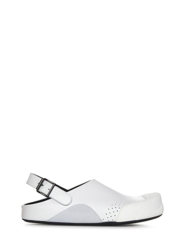 Marni Fussbett Sabot With Strap Marni Black Natural Fussbett Sabot Slides Marni main image 3