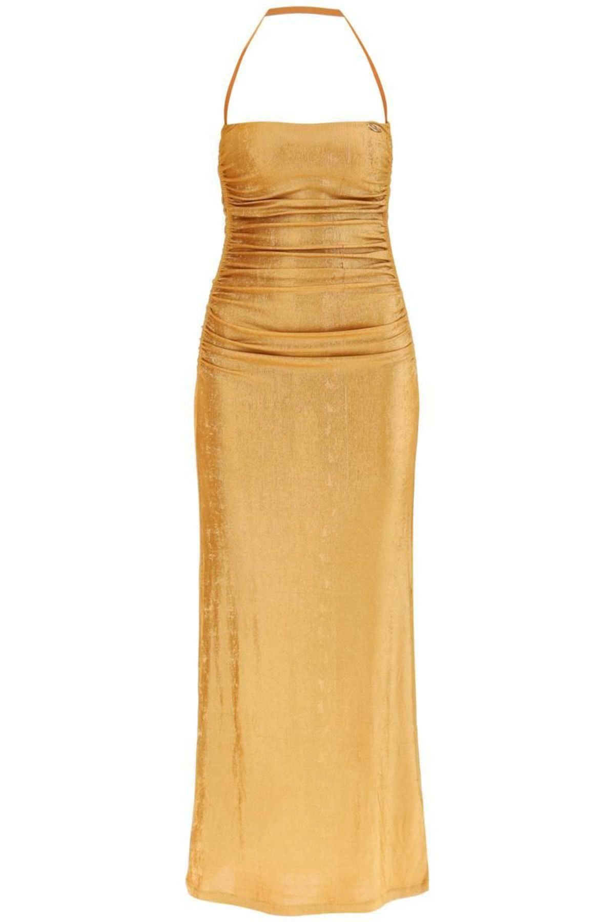 diesel jersey dress Diesel Woman Beige Dresses