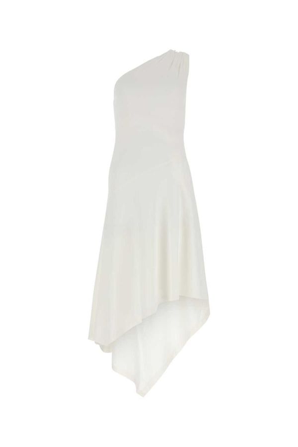 princess polly baby blue dress JW Anderson drape-front Asymmetric Dress | Red main image 0