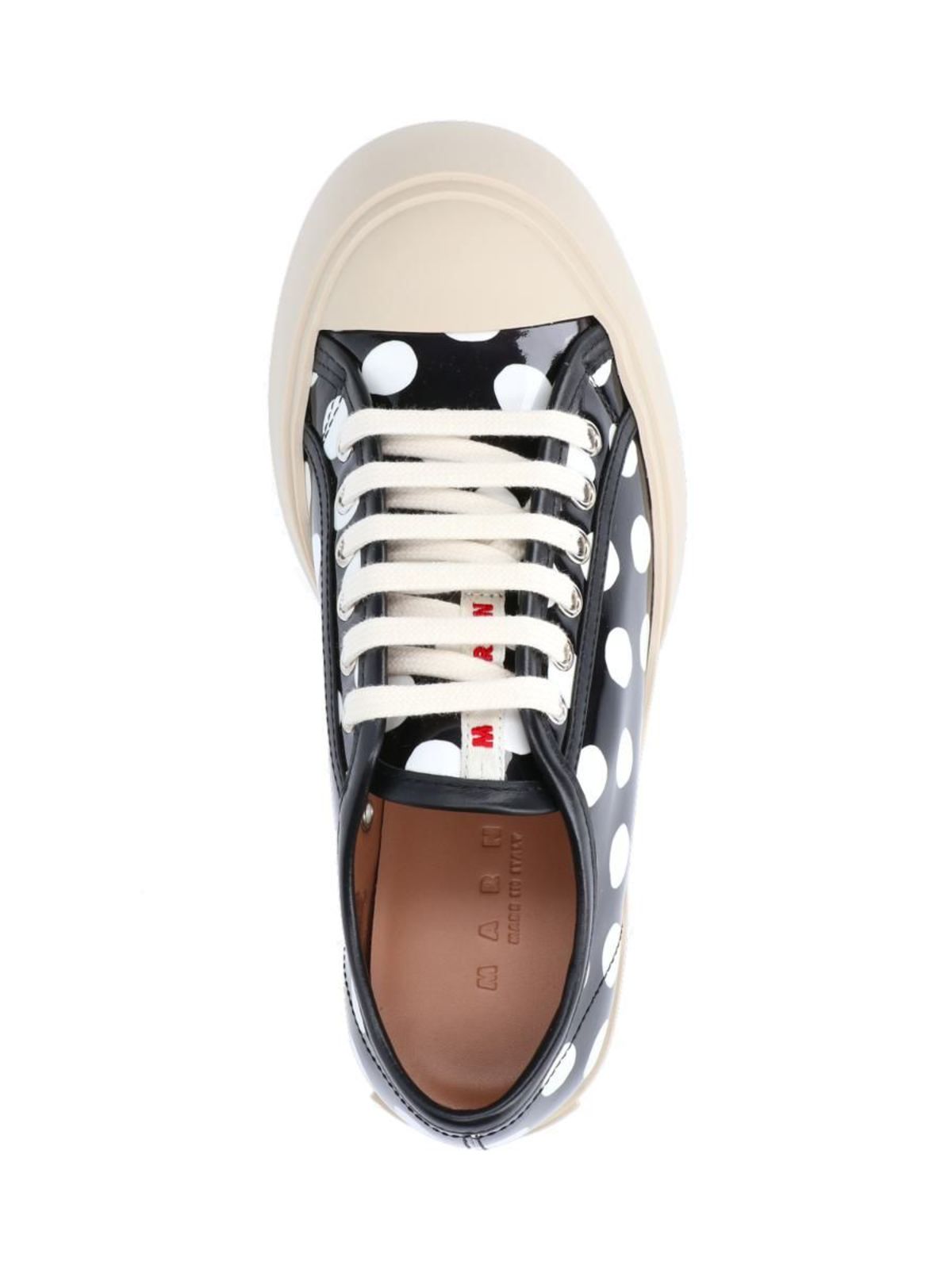 スニーカー MARNI Women Sneakers SNZW003020P2722 00W01 WHITE MARNI - Laced Up Sneaker White – Anrosa Store