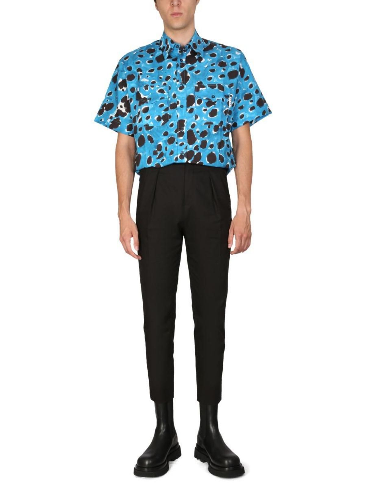 Tシャツ・カットソー MARNI FW22 \"POP DOTS\" PRINT SHIRT (CUMU0254A0_UTC182PDB44) Marni 