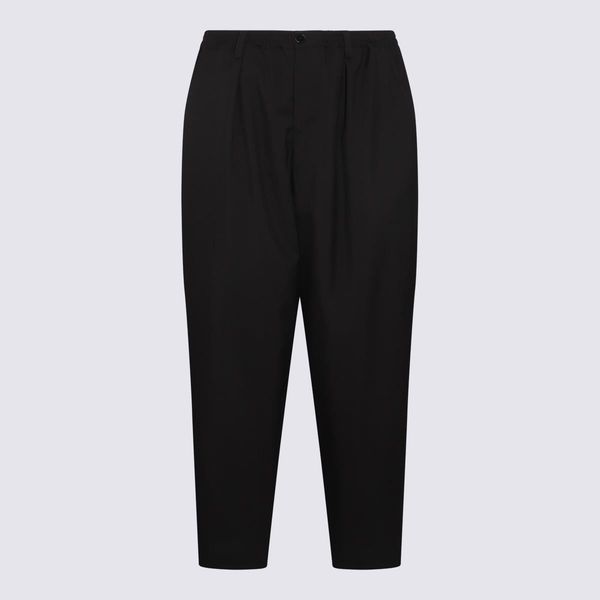 MARNI BLACK WOOL PANTS