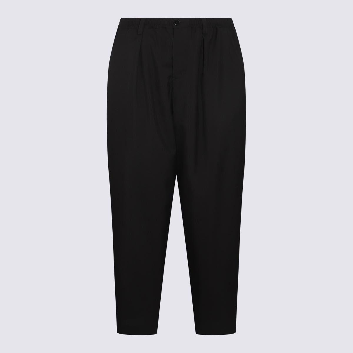 MARNI BLACK WOOL PANTS - Image 1 of 2